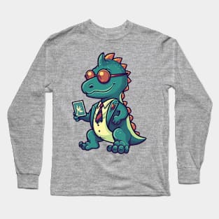 Cute dinosaur Long Sleeve T-Shirt